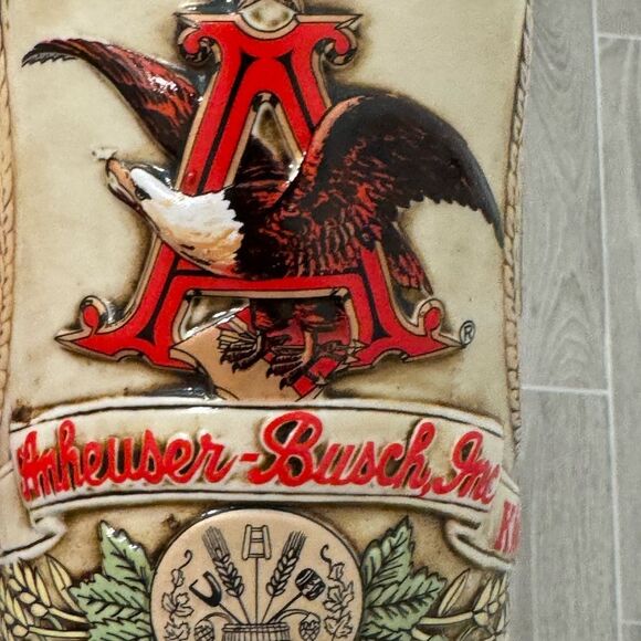 Anheuser-Busch Decorative Beer Stein - Picture 1 of 8